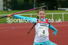 Women and Girls javelin, 2021 North Eastern Track and Field Champs., Middesbrough. Photo: David T. Hewitson/Sports for All Pics